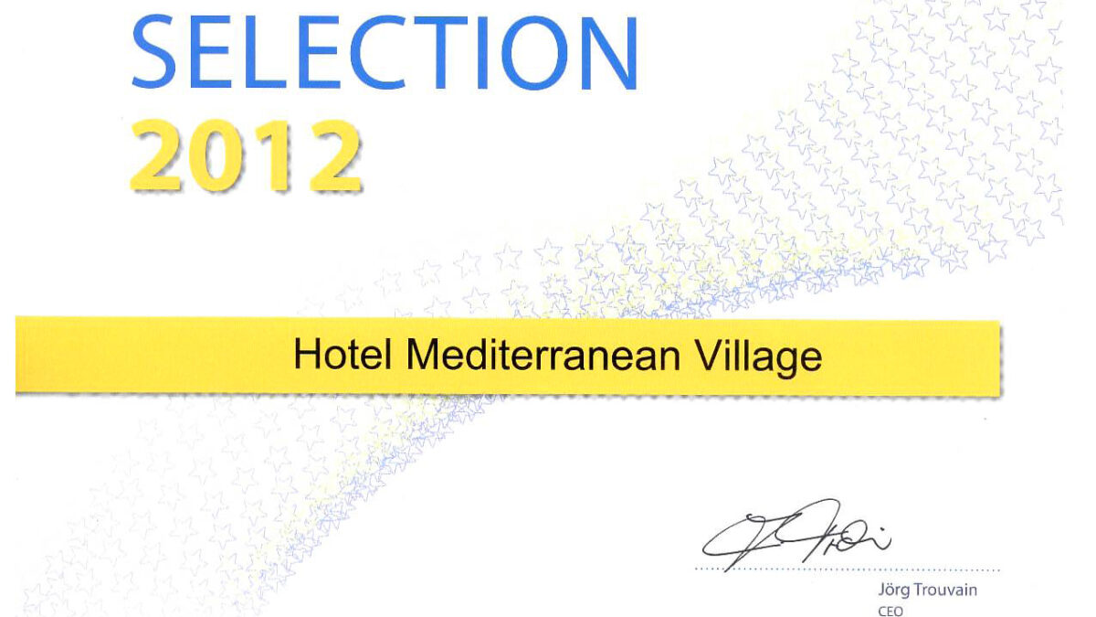 Διεθνής Τιμητική Διάκριση για  τον Όμιλο Μediterranean Hotels