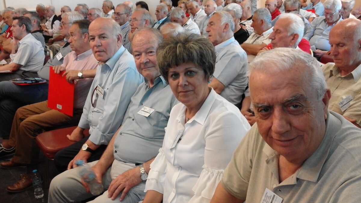 Το Σωματείο Συνταξιούχων ΟΑΕΕ Ν. Πιερίας στο Πανελλήνιο Συνέδριο της ΠΟΣ ΟΑΕΕ