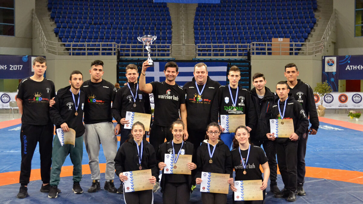 Πρωταθλήτρια ομάδα Ελλάδας οι «Ολύμπιοι Κατερίνης» στην Πάλη