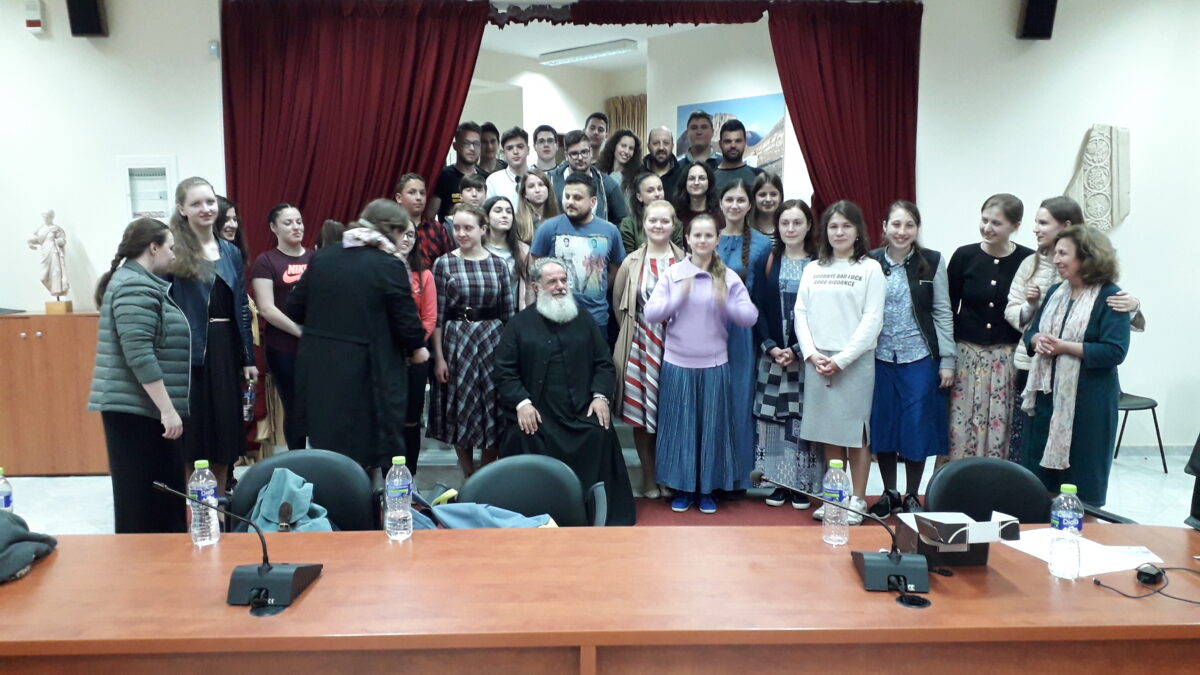 Η Χορωδία της Πνευματικής Ακαδημίας Αγίας Πετρούπολης συναντήθηκε με την Ορχήστρα Νέων Δίου