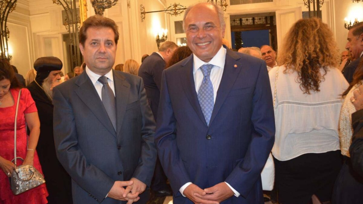 Ο πρόεδρος του Κοινωφελούς Ιδρύματος «Διονύση Α. Πασχάλη» επίσημος προσκεκλημένος του Πρέσβη της Αιγύπτου