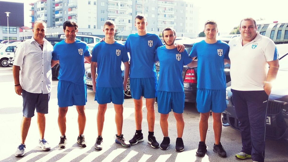 Οι Κατερινιώτες παλαιστές των «Ολύμπιων» στους βαλκανικούς αγώνες πάλης με την Εθνική Ομάδα