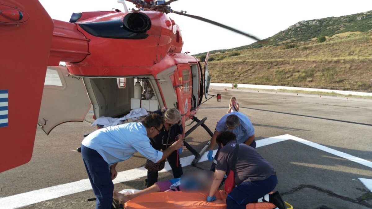52χρονη τραυματίστηκε στον Όλυμπο – Στήθηκε επιχείρηση αεροδιακομιδής με Super Puma