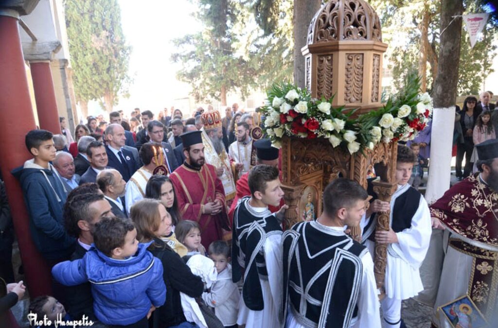 Ο εορτασμός της μνήμης του Αγίου Δημητρίου στον Κολινδρό (ΦΩΤΟ)