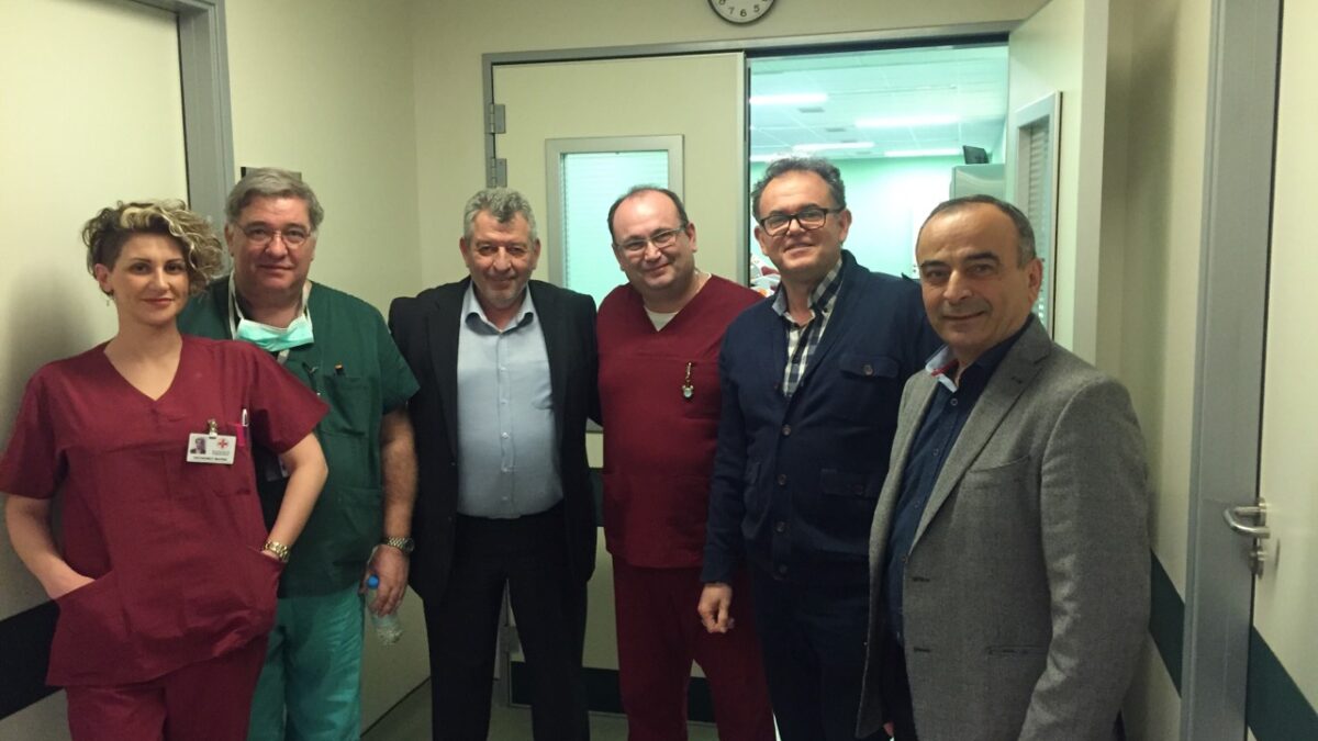 Το Γενικό Νοσοκομείο Κατερίνης επισκέφθηκαν ο Παναγιώτης Καζάς και ο Γιώργος Πολυχρονίδης