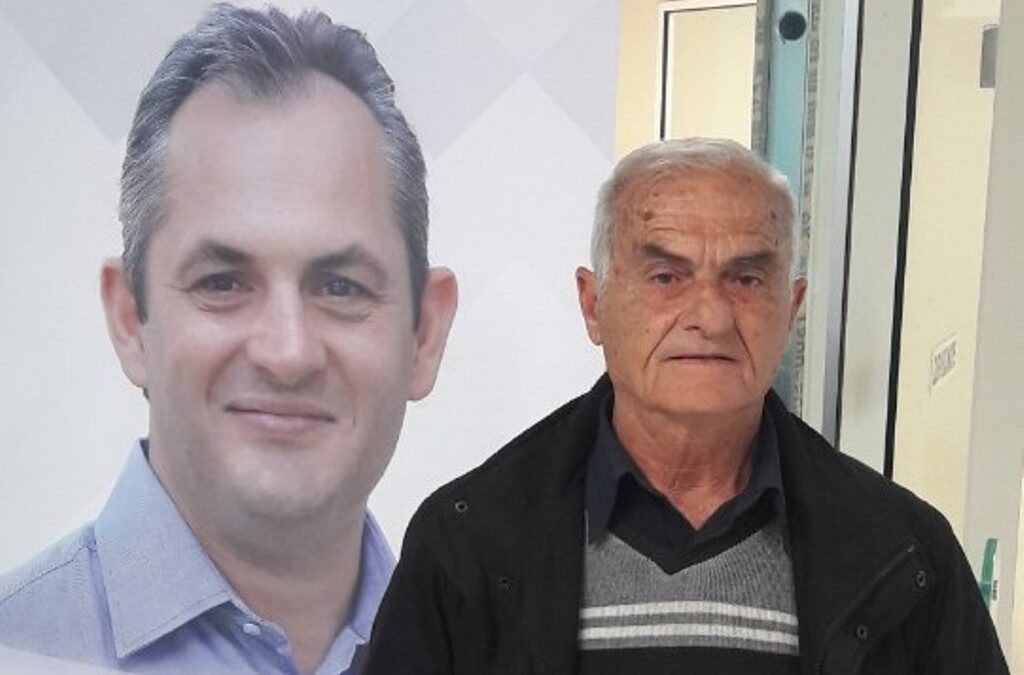 Ο έμπειρος αυτοδιοικητικός Λάζαρος Φυρινίδης υποψήφιος τοπικός σύμβουλος Εξοχής στο πλευρό του Θανάση Λιακόπουλου