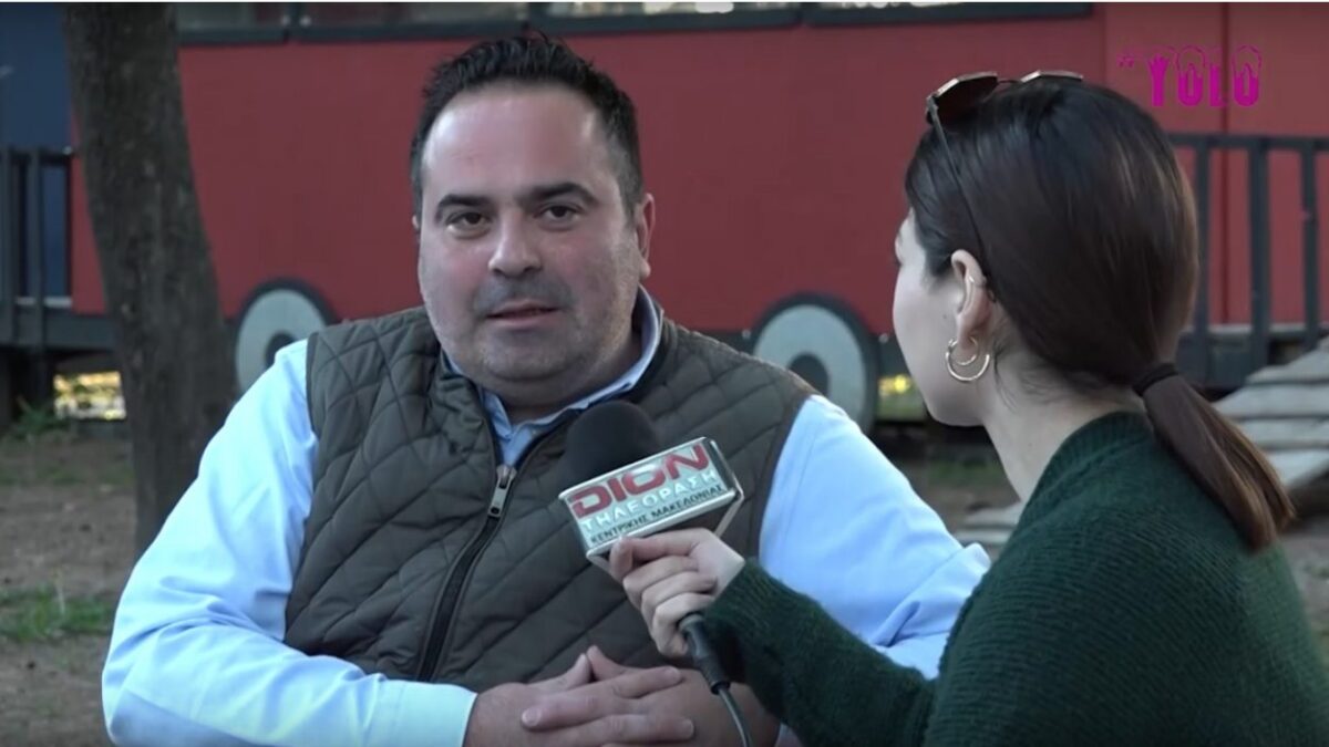 Ο Ναούμ (Μάκης) Ευαγγελόπουλος στην εκπομπή YOLO στη Dion TV