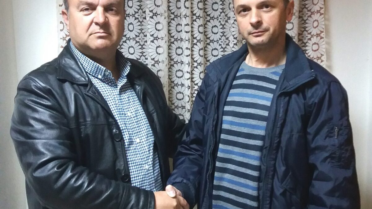 Ο Γιώργος Μποταΐτης από τα Ρυάκια υποψήφιος δημοτικός σύμβουλος Πύδνας Κολινδρού με τον Δημήτρη Ζαφείρη