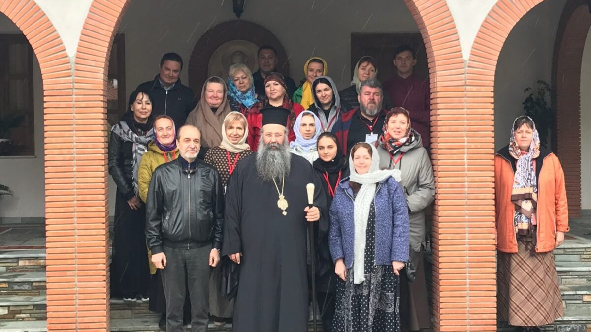 Είκοσι Ρώσοι ταξιδιωτικοί πράκτορες στα προσκυνήματα της Πιερίας σε ταξίδι γνωριμίας που διοργάνωσε η Ιερά Μητρόπολη Κίτρους
