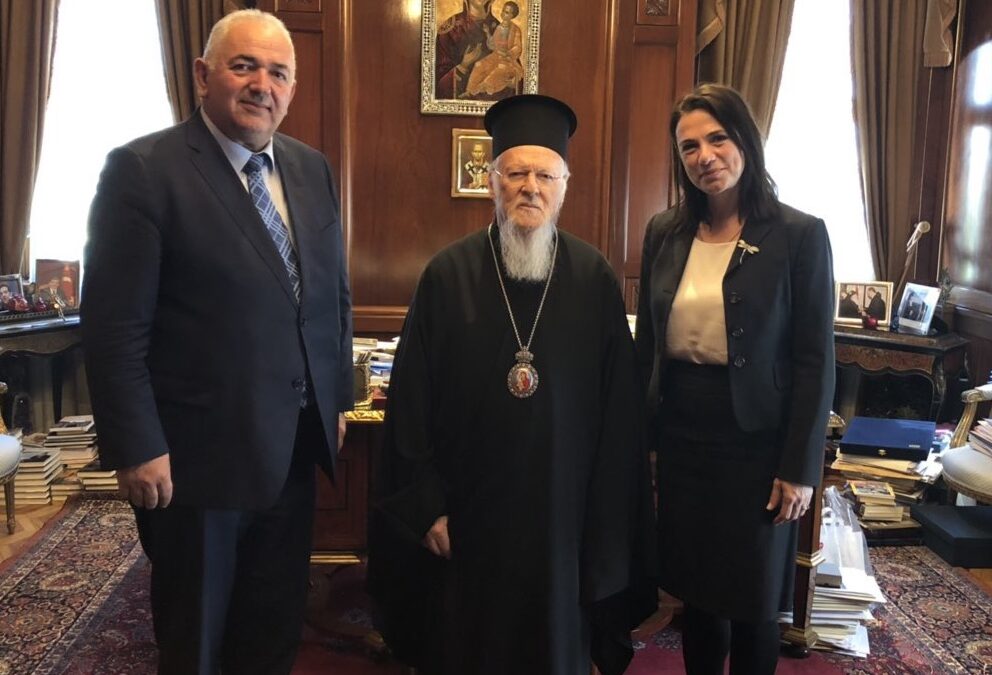Σάββας Χιονίδης: Οι συμβουλές του Οικουμενικού Πατριάρχη είναι ευεργετικές και μας πλημμύρισαν αισιοδοξία και ελπίδα