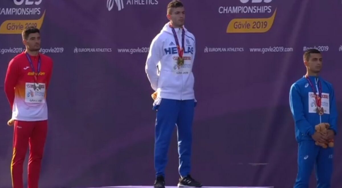 Ο Μίλτος Τεντόγλου «πέταξε» στα 8,32μ. και στέφθηκε πρωταθλητής Ευρώπης Κ23 (VIDEO)