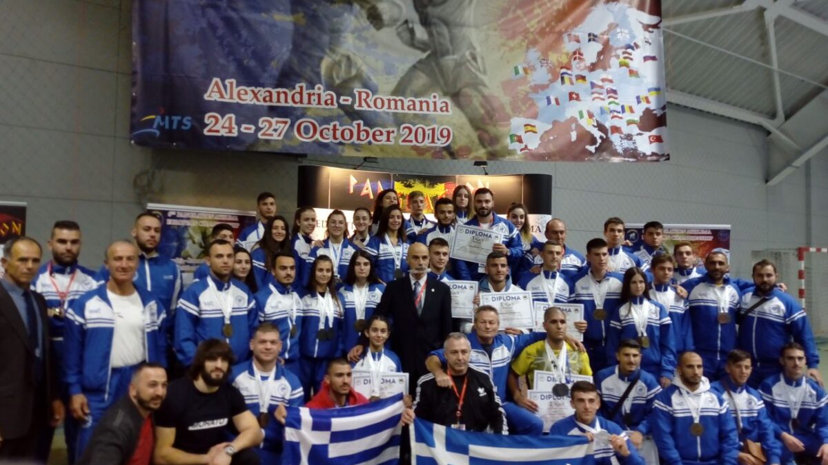 Ο ΓΑΣ Ολύμπιος Κατερίνης στο Πανευρωπαϊκό Πρωτάθλημα Παγκρατίου στην Αλεξάνδρεια Ρουμανίας