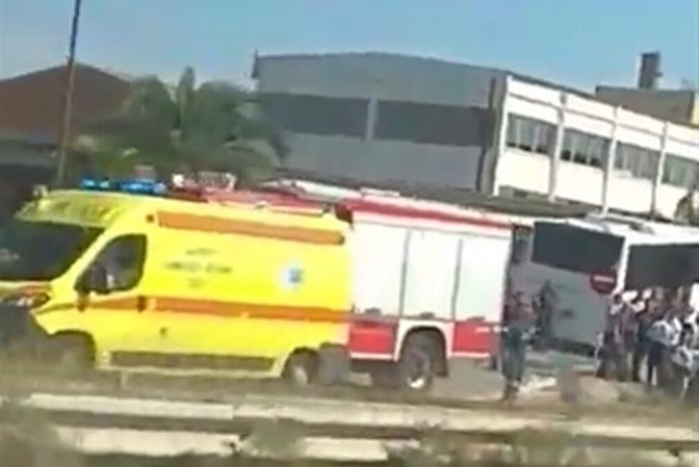Τροχαίο με λεωφορείο των ΚΤΕΛ στη Θεσσαλονίκη – 12 τραυματίες (VIDEO)