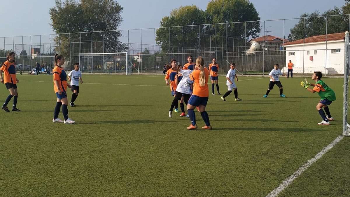 Ποδοσφαιρική Ακαδημία Κοριτσιών «Πιερίδων Μουσών»: Δυναμικό ξεκίνημα για την ομάδα στο πρωτάθλημα Υποδομών
