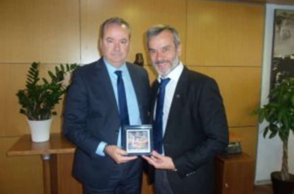 Συνάντηση του Δημάρχου  Κατερίνης Κ. Κουκοδήμου με τον Δήμαρχο Θεσσαλονίκης Κ. Ζέρβα