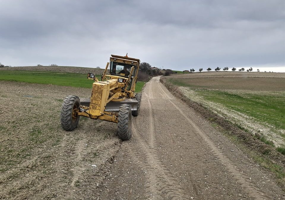 Βελτίωση υποδομών αγροτικής οδοποιίας στην Τοπική Κοινότητα Π. Κεραμιδίου