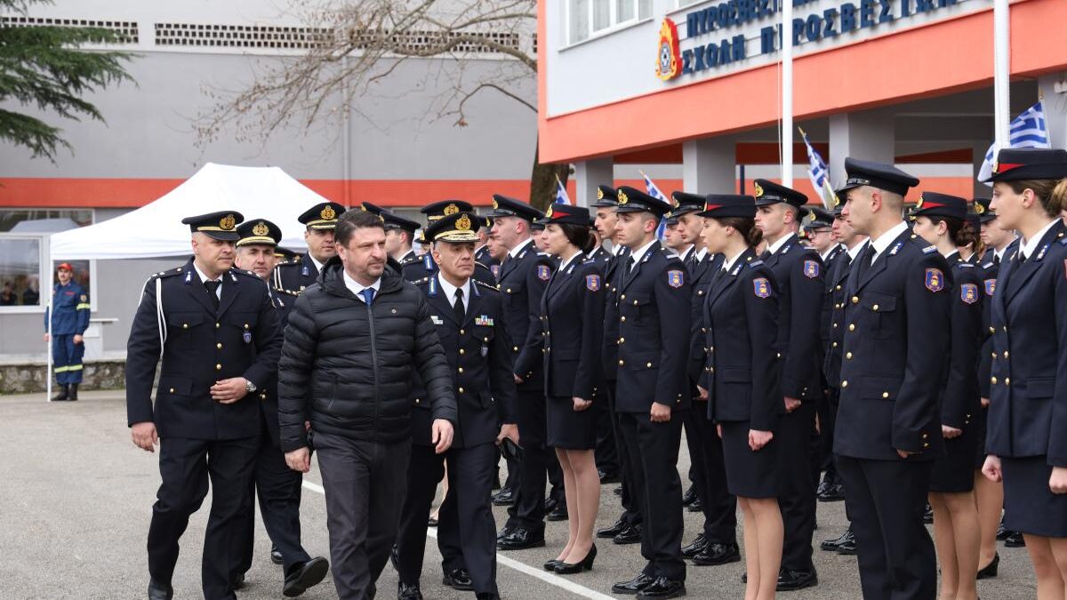 Τελετή αποφοίτησης Δοκίμων Πυροσβεστών της Σχολής Πυροσβεστών Πτολεμαΐδας (ΦΩΤΟ)