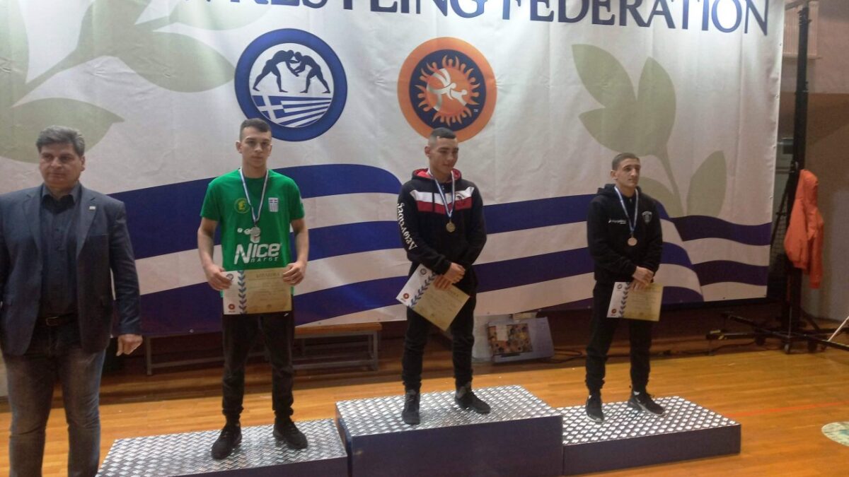 Ασημένιο μετάλλιο ο Γιάννης Πέτκος του Αρχελάου Κατερίνης στο Πανελλήνιο Πρωτάθλημα Πάλης στο Κιλκίς