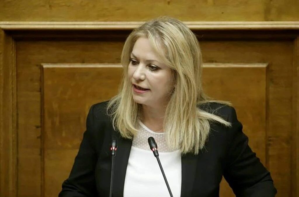 Άννα Μάνη: Διαμορφώνουμε ένα κράτος αντάξιο των προσδοκιών όλων των Ελλήνων, όχι ουραγό αλλά πρωτοπόρο