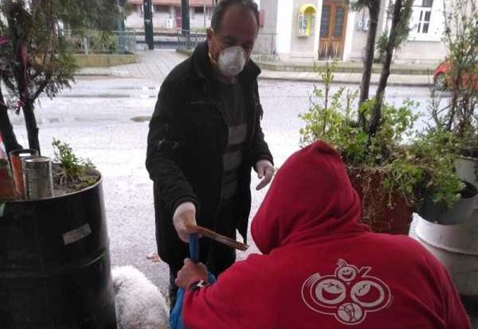 Δήμος Κατερίνης: «Καλάθι» υγιεινής & προστασίας από την πανδημία για τους άστεγους