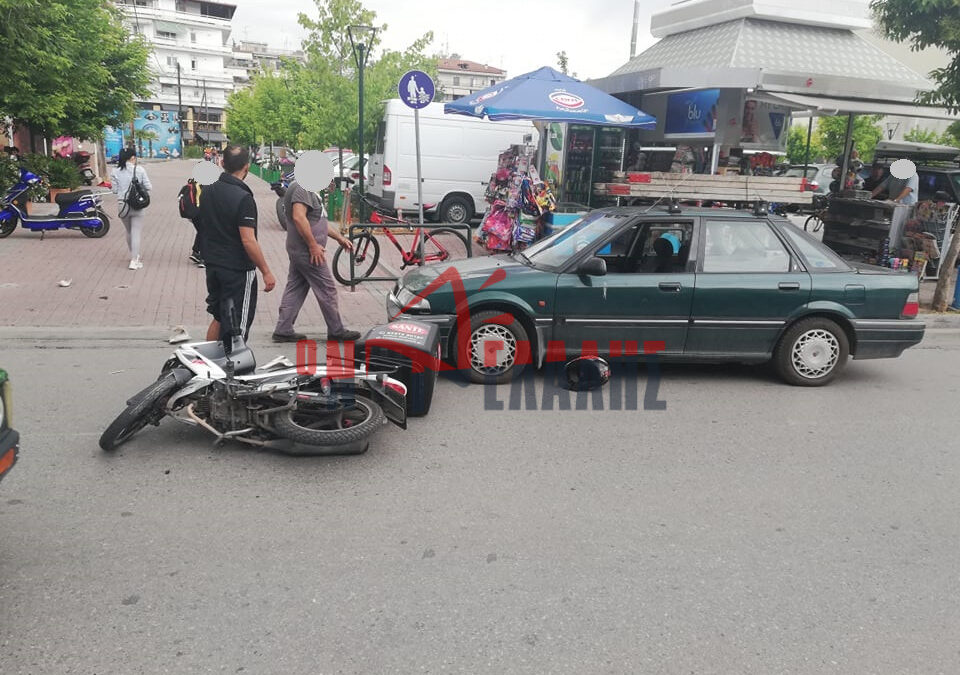 ΠΡΙΝ ΛΙΓΟ: Ατύχημα στην Τερζοπούλου – Οδηγός τραυματίστηκε προσπαθώντας να αποφύγει πεζή (ΦΩΤΟ)