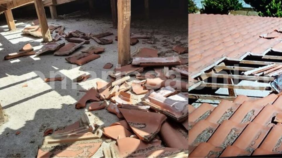 Απίστευτο: Αεροσκάφος «ξήλωσε» σκεπή σπιτιού σε χωριό της Λάρισας – Τι υποστηρίζουν οι ένοικοι