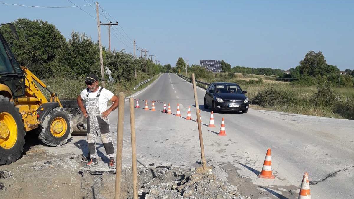 Δήμος Κατερίνης: Άμεση αποκατάσταση βλάβης στο αρδευτικό δίκτυο στην περιοχή του Νοσοκομείου
