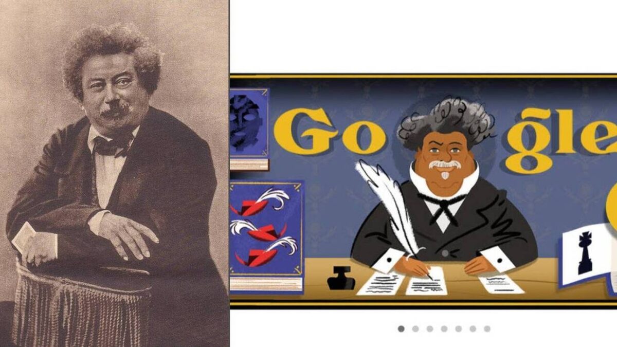Αλέξανδρος Δουμάς: Η Google τιμά τον σπουδαίο Γάλλο συγγραφέα με Doodle