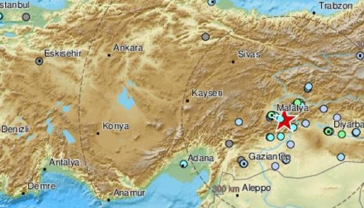 Σεισμός 5,2 Ρίχτερ στην νοτιοανατολική Τουρκία