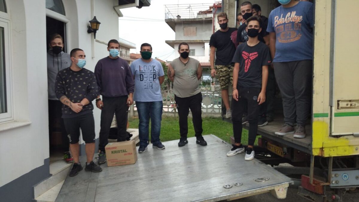 Αποστολή 11 τόνων τροφίμων από το Κοινωνικό Παντοπωλείο της Μητρόπολης Κίτρους στους πλημμυροπαθείς στην Καρδίτσα