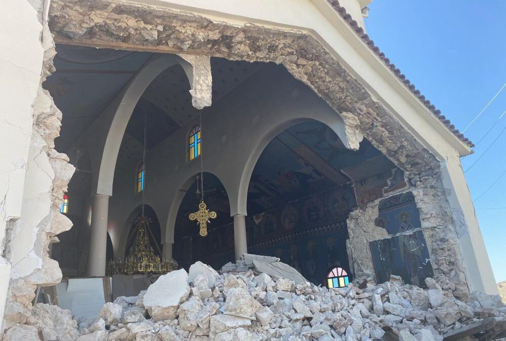 Θλίψη: Καταστράφηκε ολοσχερώς εκκλησάκι 300 ετών στο Κουτσόχερο με ανεκτίμητες τοιχογραφίες
