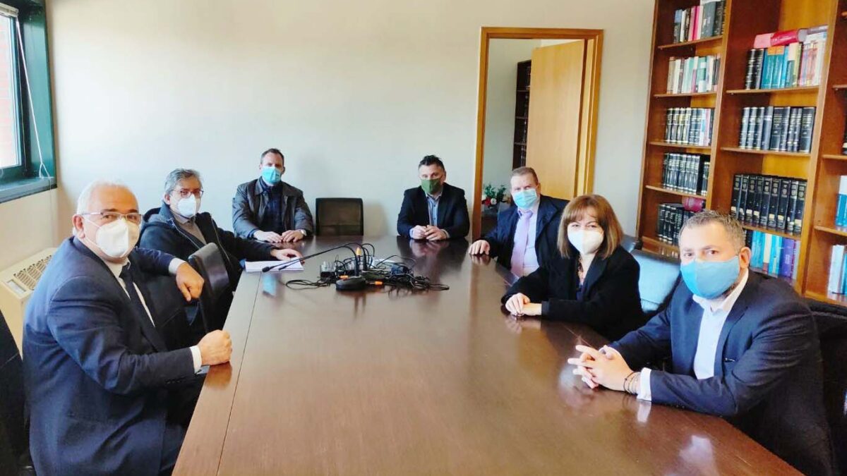 Συνάντηση του βουλευτή Σάββα Χιονίδη με το Δ.Σ. του Δικηγορικού Συλλόγου Κατερίνης