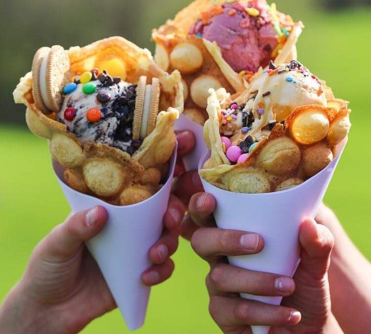 Bubble waffle: Η νέα άφιξη στο Florian που αλλάζει τη γευστική εμπειρία στο παγωτό!