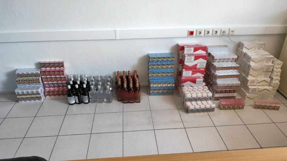 Κατερίνη: Τρεις συλλήψεις για λαθρεμπόριο τσιγάρων και ποτών (ΦΩΤΟ)