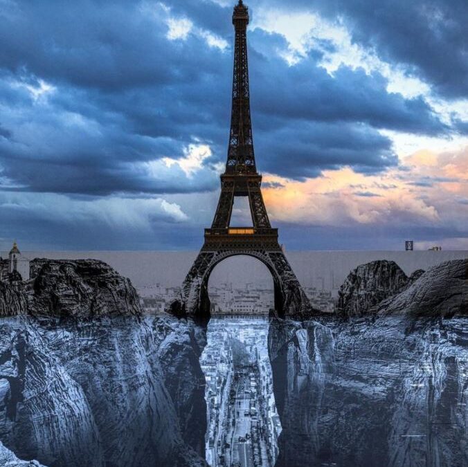 Η οπτική ψευδαίσθηση που τρελαίνει το Παρίσι – Ο Πύργος του Άιφελ πάνω σε… φαράγγι