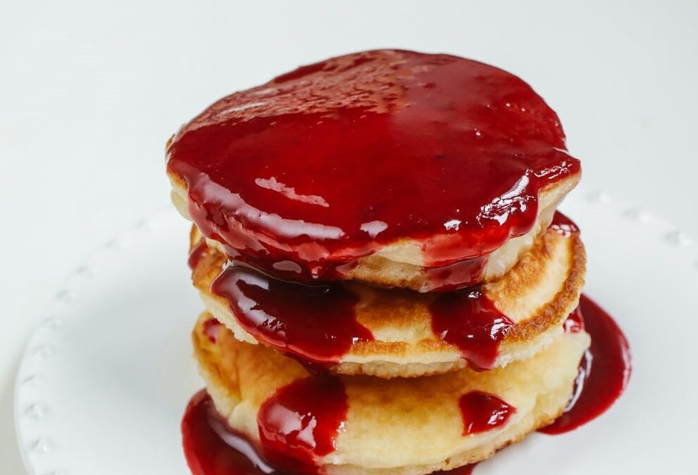 Red velvet pancakes με παντζάρι