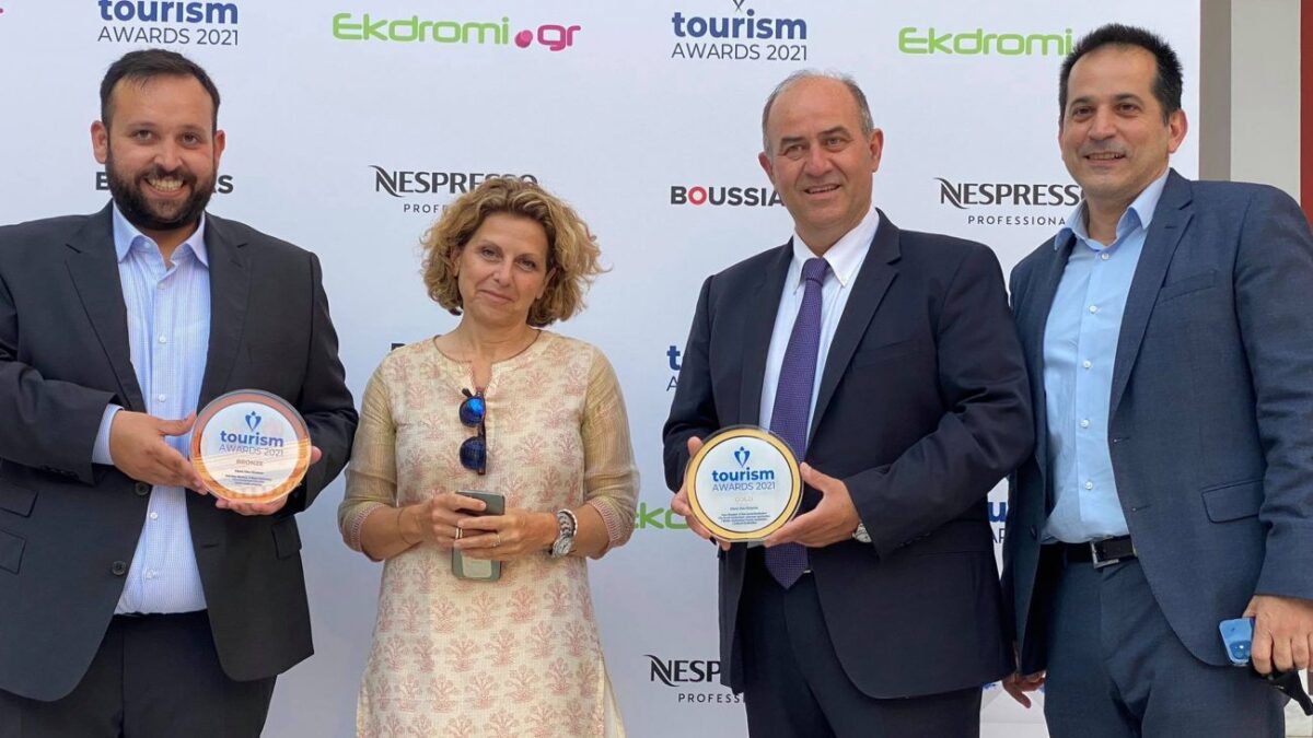 Με Χρυσό και Χάλκινο Βραβείο τιμήθηκε ο Δήμος Δίου-Ολύμπου στα Tourism Awards 2021