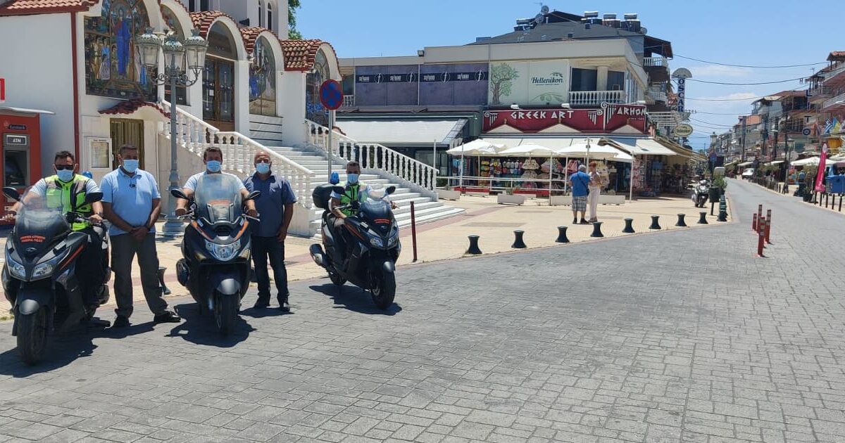 Έντονη η παρουσία της Δημοτικής Αστυνομίας Κατερίνης στις ακτές για Ασφαλή Τουρισμό