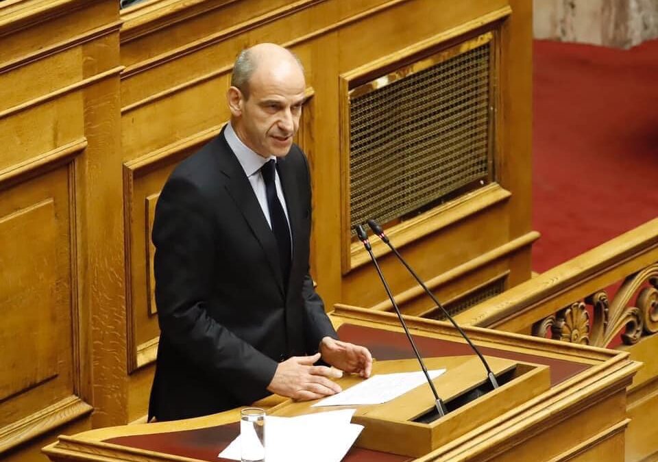 Φώντας Μπαραλιάκος στη Βουλή: «Οι επενδύσεις καταλύτης για την ολική επαναφορά της οικονομίας»