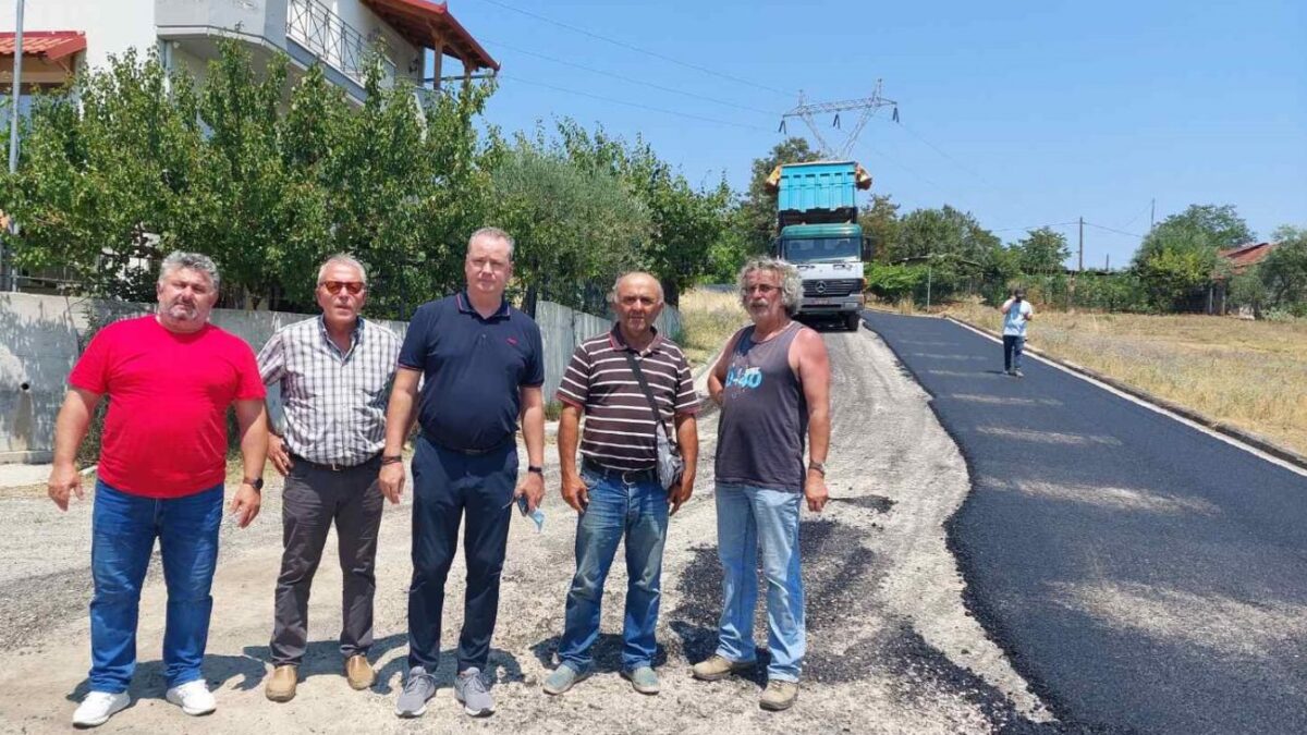 Δήμος Κατερίνης: Σε εξέλιξη ασφαλτοστρώσεις στον Σβορώνο