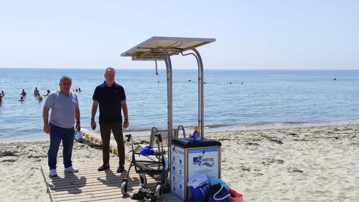 Δήμος Κατερίνης: Πέντε seatrac για πρόσβαση των ΑμεΑ στις παραλίες