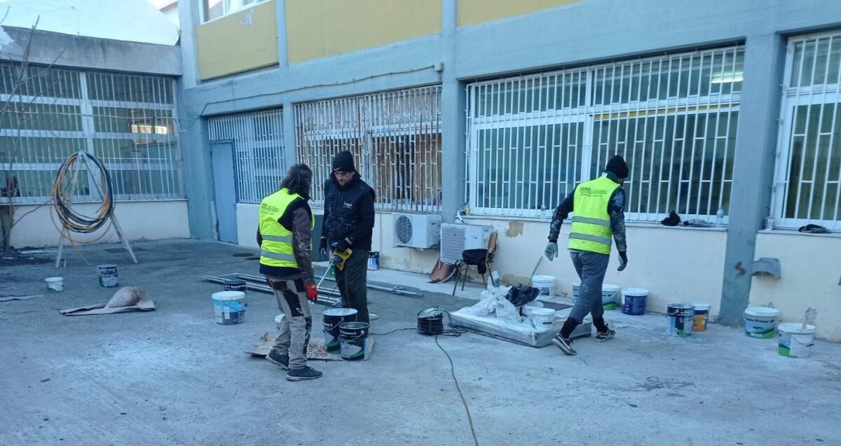 Δήμος Κατερίνης: Επισκευή & συντήρηση σχολικών κτιρίων σε εξέλιξη