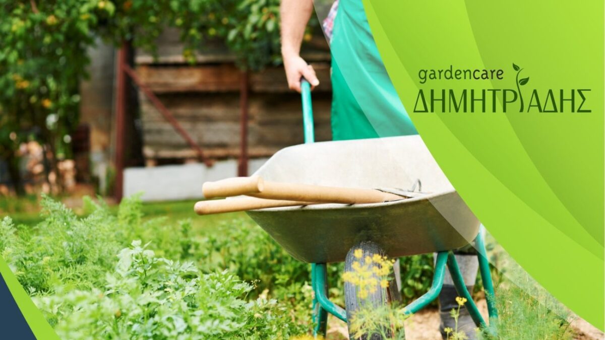 Περιποίηση και συντήρηση κήπων Garden care – Δημητριάδης