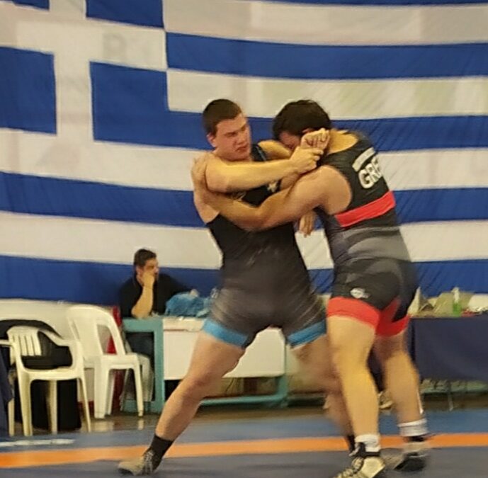 Πρωταθλητής Ελλάδας στα 130 κιλά πάλης ο Χρυσιδης των Ολυμπίων Κατερίνης