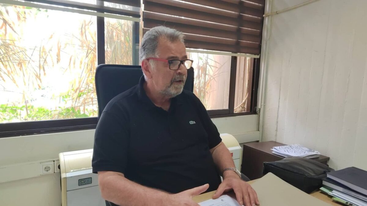 Γιώργος Νταντάμης:  «Μετά από τις διαδικασίες που έγιναν εκ μέρους του δήμου, αυτή τη στιγμή η κεραία στην Έλαφο  δεν λειτουργεί»