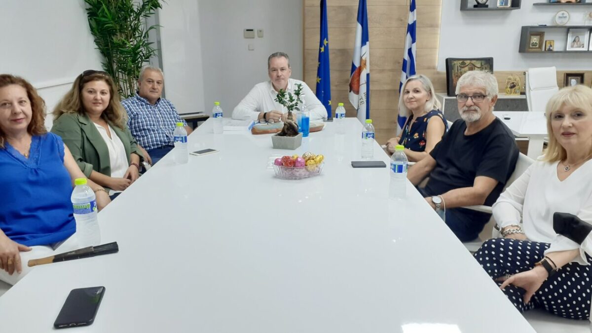 Συνάντηση Δημάρχου Κατερίνης με τον Σύλλογο Θεσσαλών Ν Πιερίας “Γεώργιος Καραϊσκάκης”