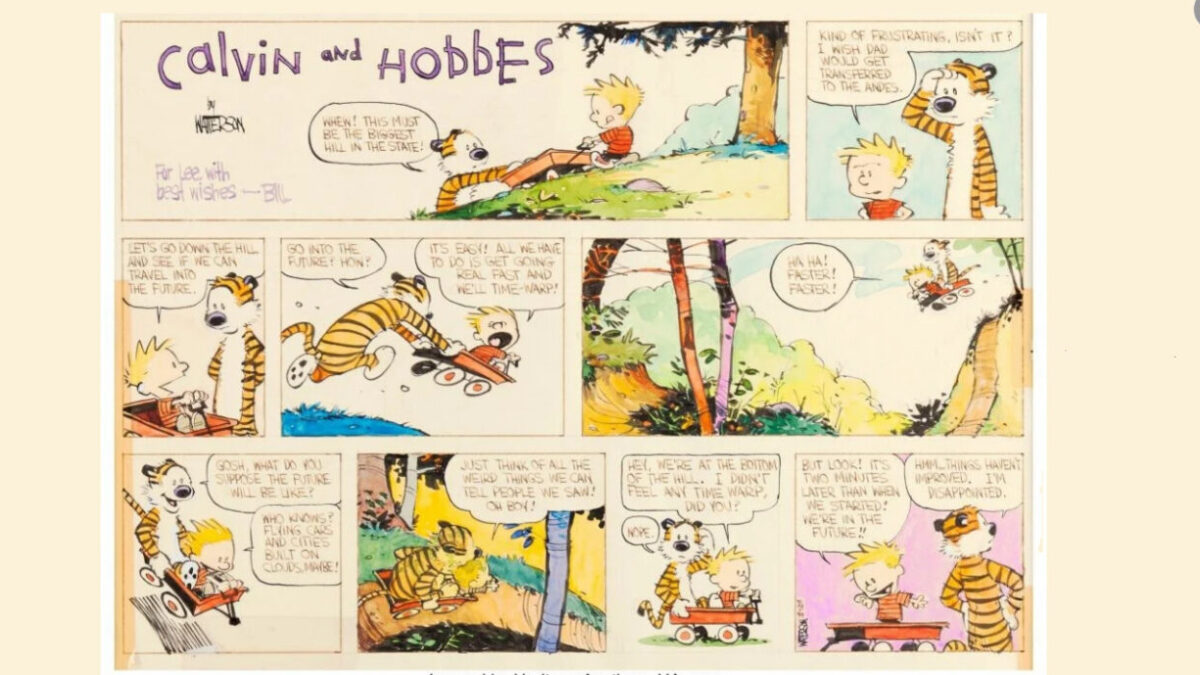 Το κόμικ Calvin & Hobbes έπιασε τιμή ρεκόρ σε δημοπρασία – Πωλήθηκε σχεδόν μισό εκατομμύριο