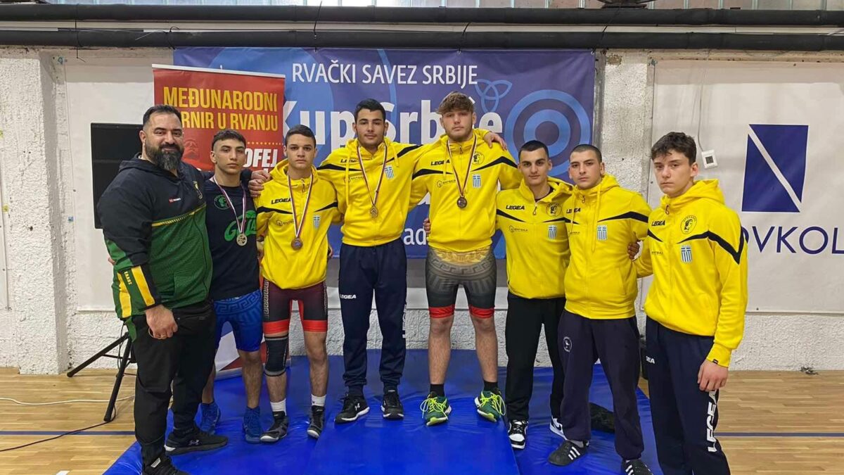 4 μετάλλια οι Πρωταθλητές του Αρχέλαου Κατερίνης στο διεθνές τουρνουά στο Βελιγράδι