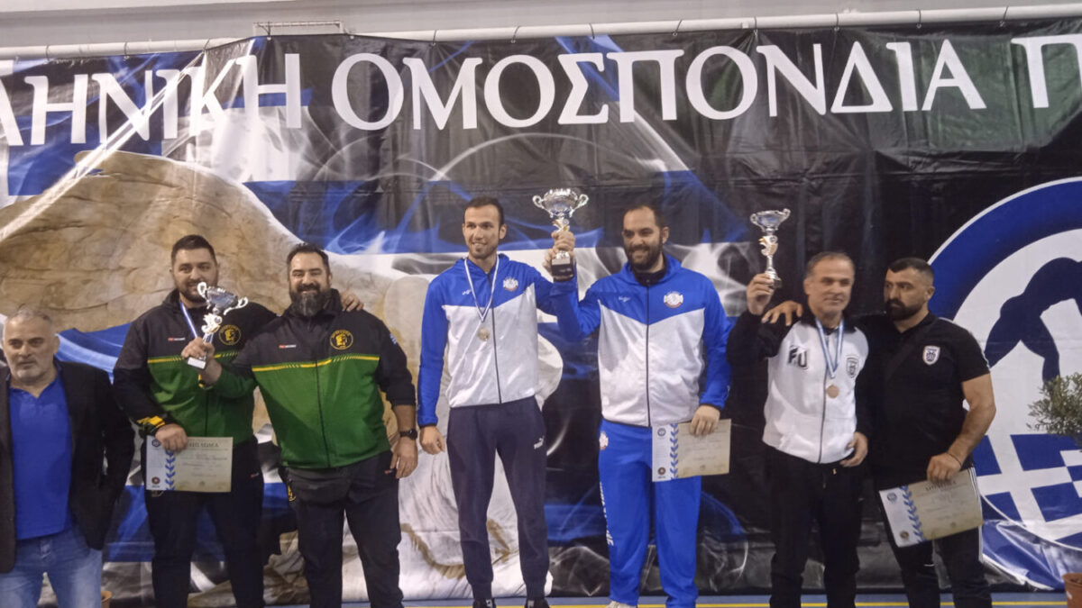 Επιτυχίες του τμήματος πάλης του ΓΑΣ Αρχέλαος Κατερίνης στο Πανελλήνιο πρωτάθλημα Πάλης U15