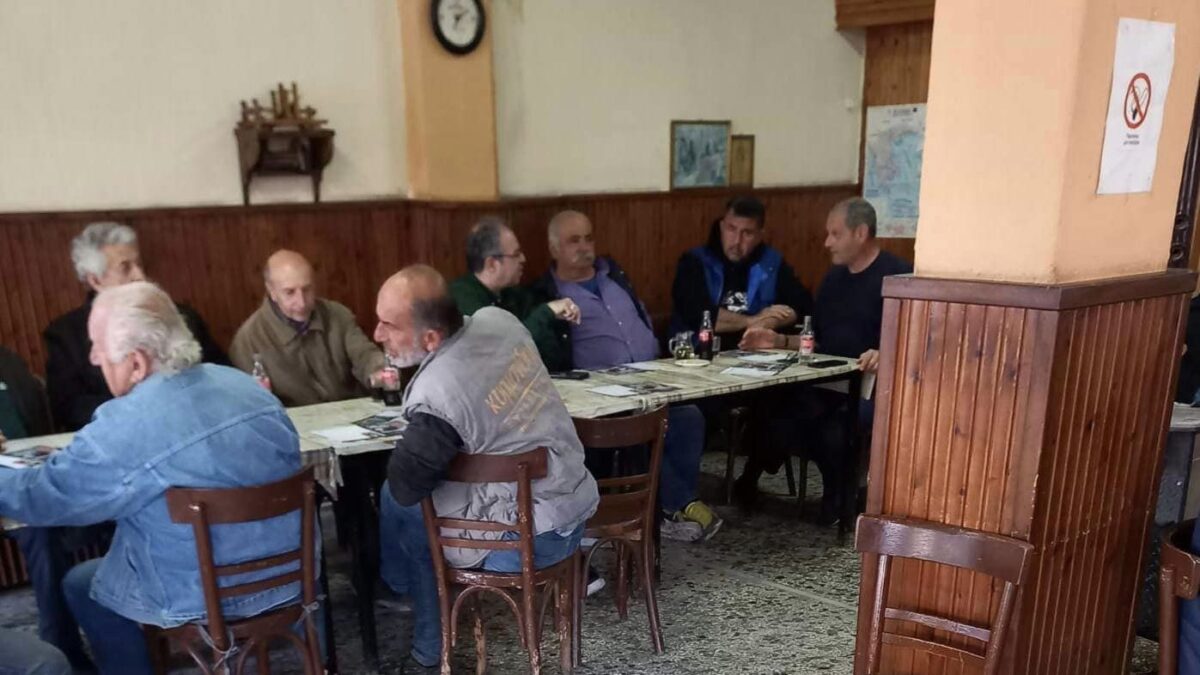 Κωνσταντίνος Κουτρούπας: Συνάντηση με κατοίκους του Τριλόφου